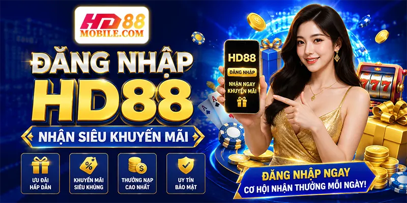 Đăng Nhập HD88 Nhận Siêu Khuyến Mãi