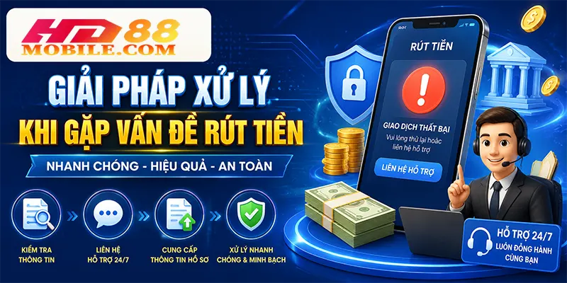 Giải Pháp Xử Lý Khi Gặp Vấn Đề Rút Tiền