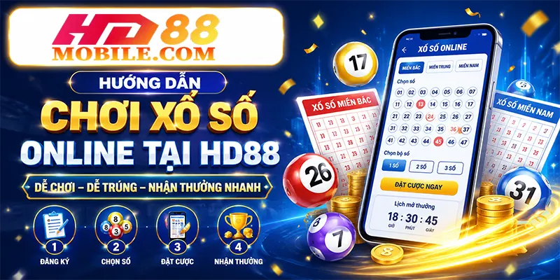 Hướng Dẫn Chơi Xổ Số Online Tại HD88