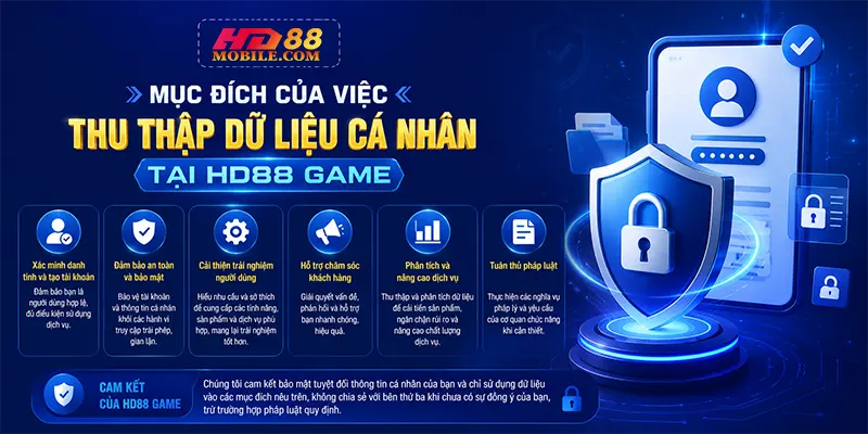 Mục Đích Của Việc Thu Thập Dữ Liệu Cá Nhân Tại HD88 Game