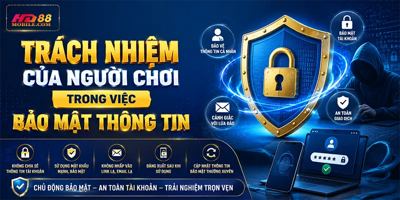 Trách Nhiệm Của Người Chơi Trong Việc Bảo Mật Thông Tin
